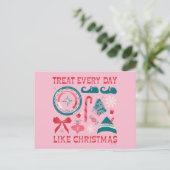 クリスマスのように毎日を大切に シーズンポストカード (スタンド正面)