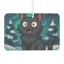 クリスマスのアイスランドのユールキャット カーエアーフレッシュナー