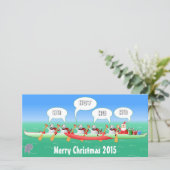 クリスマスのアウトリガー シーズンカード (スタンド正面)