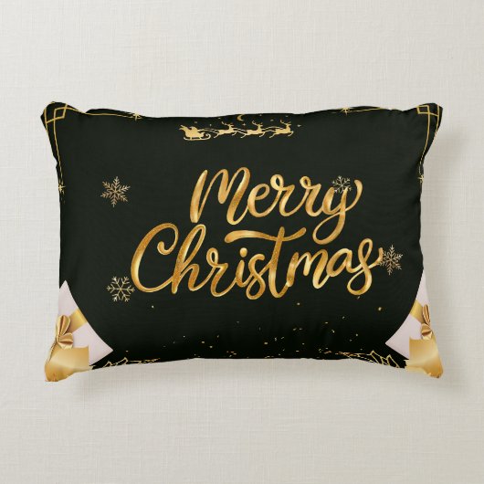 クリスマスのアクセントピロー アクセントクッション (正面)