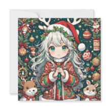 クリスマスのアニメガール