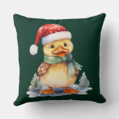 クリスマスのアヒル クッション (裏面)