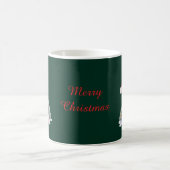 クリスマスのアヒル コーヒーマグカップ (中央)
