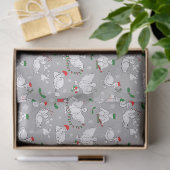 クリスマスのアヒル 薄葉紙 (ギフト)