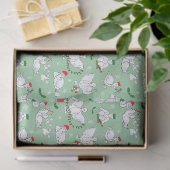 クリスマスのアヒル 薄葉紙 (ギフト)