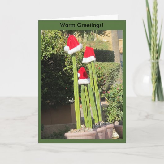 クリスマスのアリゾナのスタイル! シーズンカード (正面)