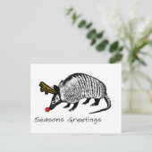 クリスマスのアルマジロ シーズンポストカード (スタンド正面)