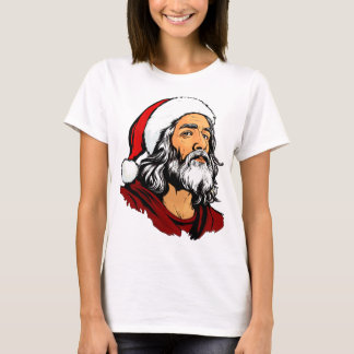 クリスマスのイエス様 Tシャツ