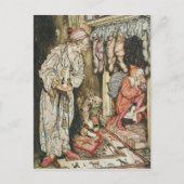 クリスマスのイラストレーション シーズンポストカード (正面)