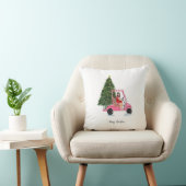クリスマスのイラスト クッション (椅子)
