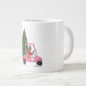 クリスマスのイラスト ジャンボコーヒーマグカップ (正面右)