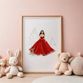 クリスマスのイラスト ポスター