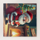 クリスマスのインテリアアクセント - お祭り気分を盛り上げる装飾 ジグソーパズル (横)