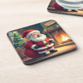 クリスマスのインテリア雑貨 コースター (左側)