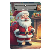 クリスマスのインテリア雑貨 ミニクリップボード (正面)