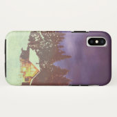クリスマスのウィンター・ワンダーランドのモチーフ Case-Mate iPhoneケース (裏面(横))