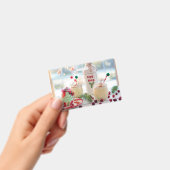 クリスマスのエッグノッグ バッジ (手持ち)