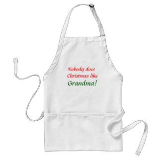 クリスマスのエプロン スタンダードエプロン