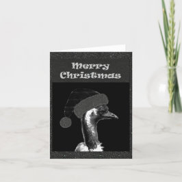 クリスマスのエミュー シーズンカード