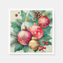 クリスマスのエレガンスの水彩