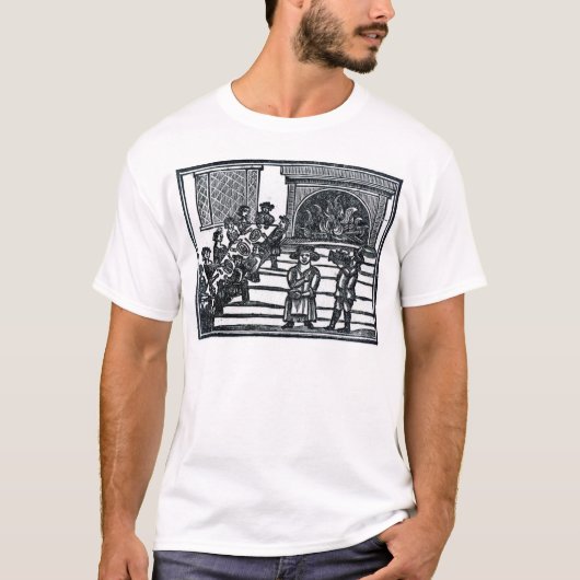 クリスマスのエンターテイメント Tシャツ (正面)