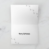 クリスマスのオカメインコ シーズンカード (内部)
