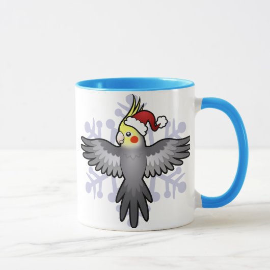 クリスマスのオカメインコ マグカップ (右)