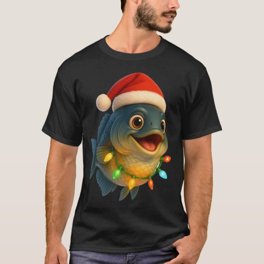 クリスマスのオザークバス Tシャツ (正面)