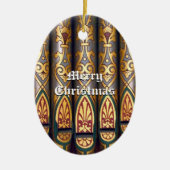 クリスマスのオルガン管のオーナメント セラミックオーナメント (正面)