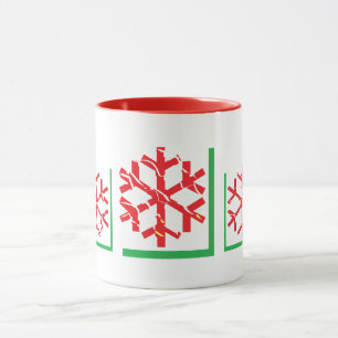 クリスマスのオーダーメイド フルカラーマグカップ マグカップ