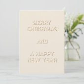 クリスマスのオーダーメイド 招待状 (スタンド正面)