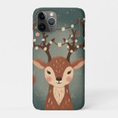 クリスマスのオーナメントと鹿のiPhoneケース Case-Mate iPhoneケース (裏)