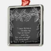 クリスマスのオーナメントに鐘が鳴った メタルオーナメント (左)