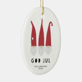 クリスマスのオーナメントのための格言 セラミックオーナメント (右)