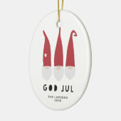クリスマスのオーナメントのための格言 セラミックオーナメント (左)
