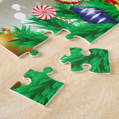 クリスマスのオーナメントのグリッター ジグソーパズル (側面)