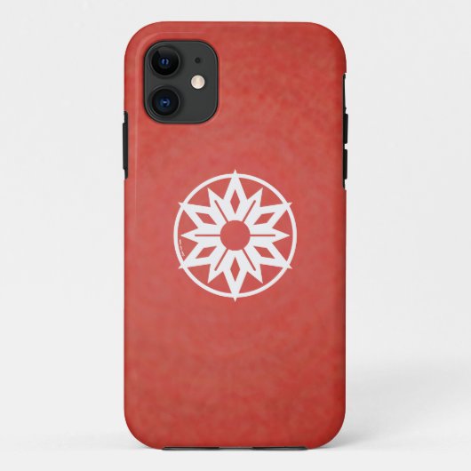 クリスマスのオーナメントの具象 Case-Mate iPhoneケース (裏面)
