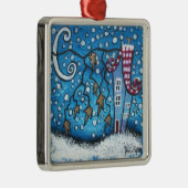 クリスマスのオーナメントの希望 メタルオーナメント (右)