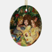 クリスマスのオーナメントの魔法 セラミックオーナメント (右)