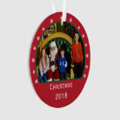 クリスマスのオーナメント オーナメント (正面)