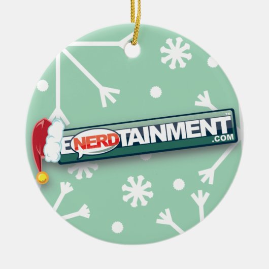 クリスマスのオーナメント セラミックオーナメント (正面)