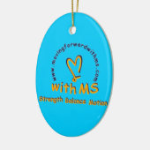 クリスマスのオーナメント セラミックオーナメント (左)