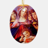 クリスマスのオーナメント セラミックオーナメント (裏面)