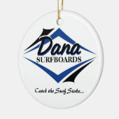 クリスマスのオーナメント セラミックオーナメント (左)