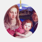 クリスマスのオーナメント セラミックオーナメント (裏面)