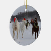 クリスマスのオーナメント セラミックオーナメント (右)