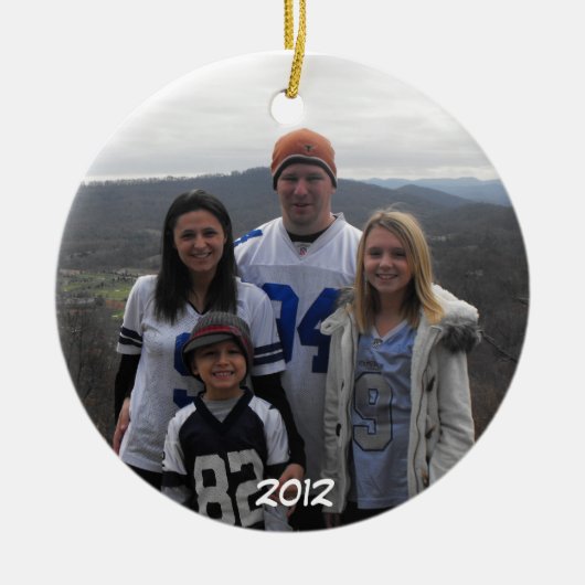 クリスマスのオーナメント セラミックオーナメント (正面)