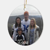 クリスマスのオーナメント セラミックオーナメント (左)