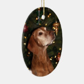 クリスマスのオーナメント(パリ) セラミックオーナメント (右)