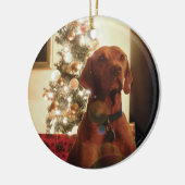 クリスマスのオーナメント(ヘンリー) セラミックオーナメント (左)